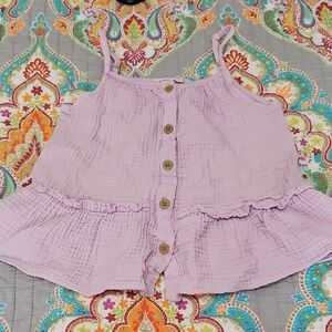 Cat&Jack Lavender Kids Spaghetti Strap Top, S (6/6x)